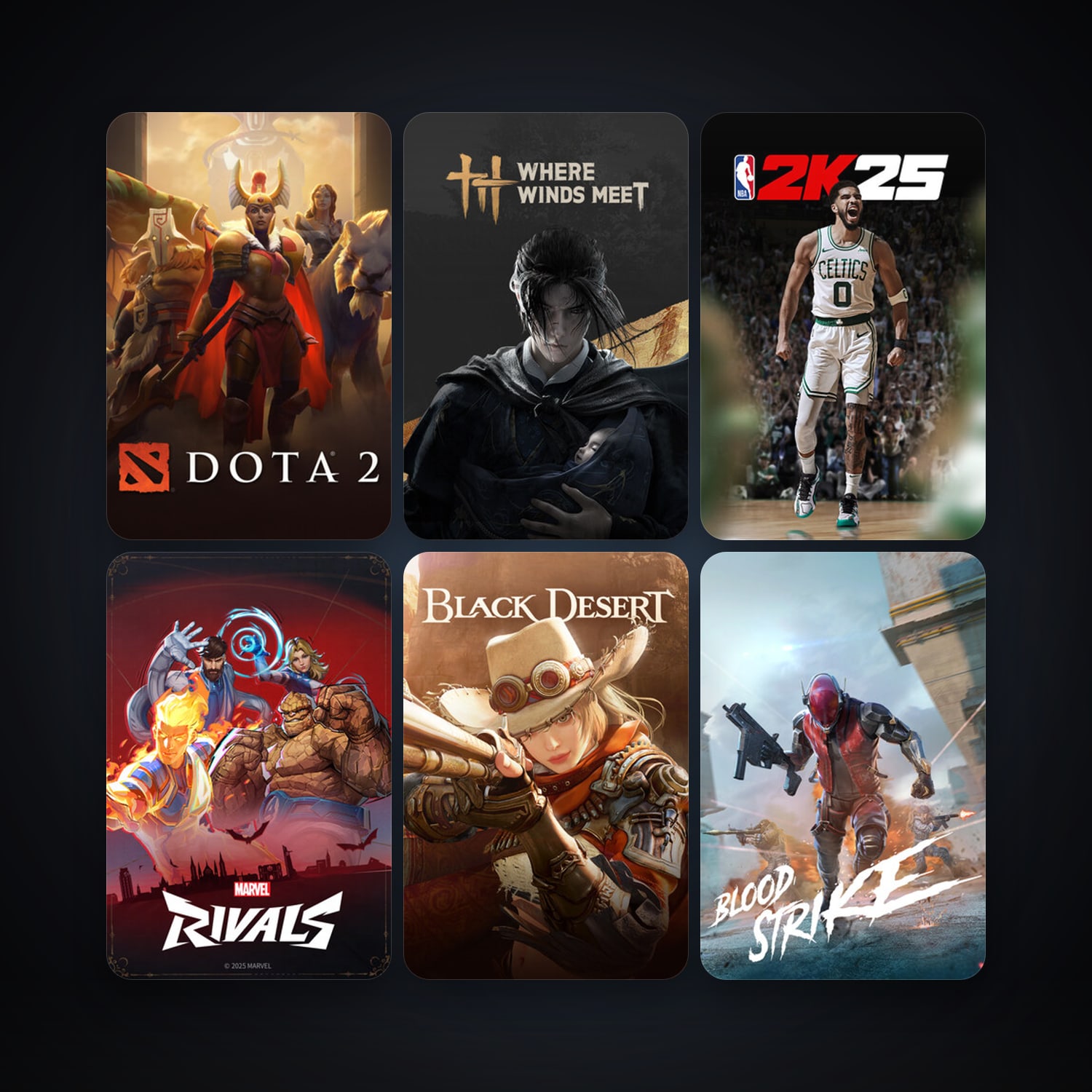 Dota 2 + Black Desert Online, 7 games, clean — HabibiAccounts