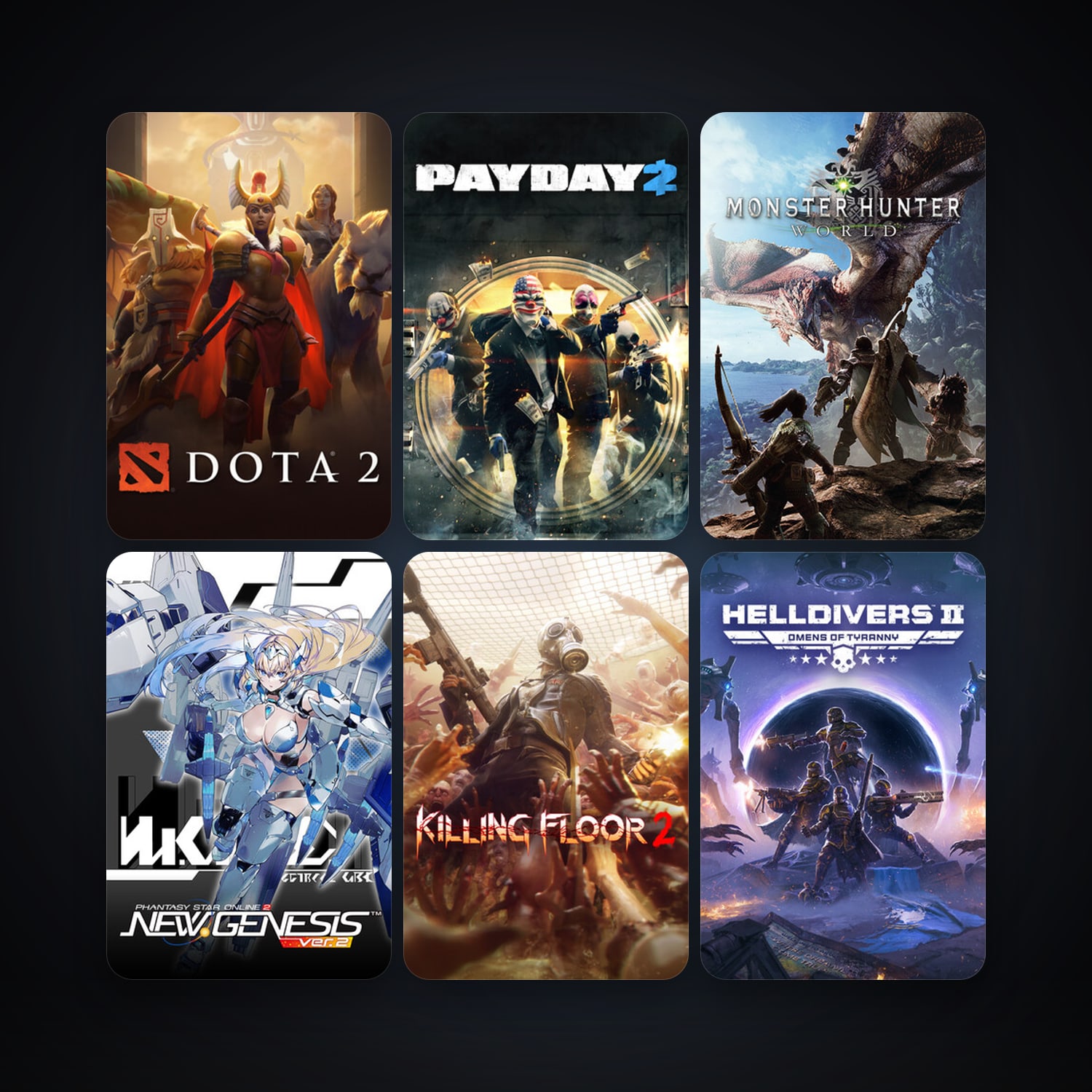 Dota 2 + PAYDAY 2, 96 games, clean — HabibiAccounts