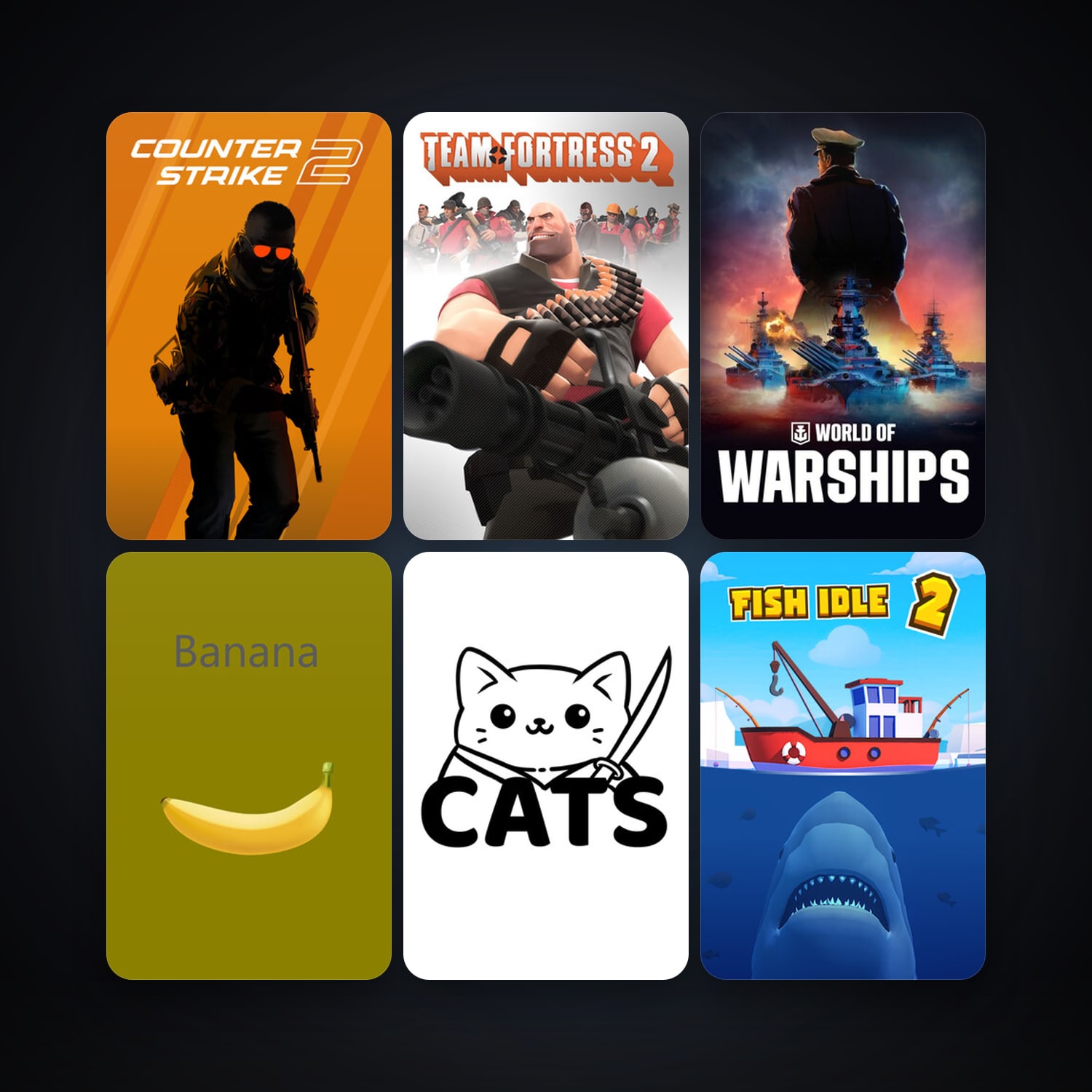Team Fortress 2 + CS2 Prime, 33 games, clean — HabibiAccounts