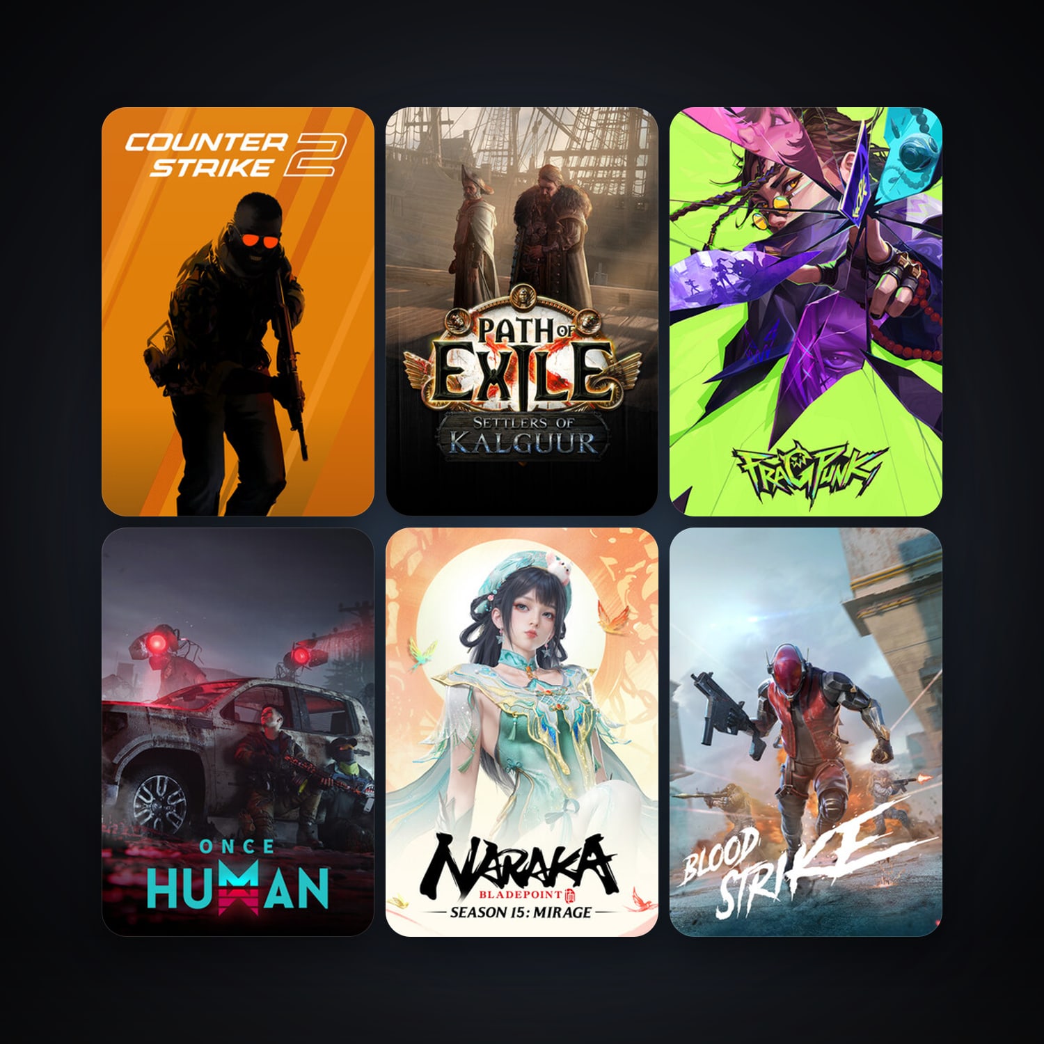 CS2 Prime + Path of Exile, 7 games, clean — HabibiAccounts