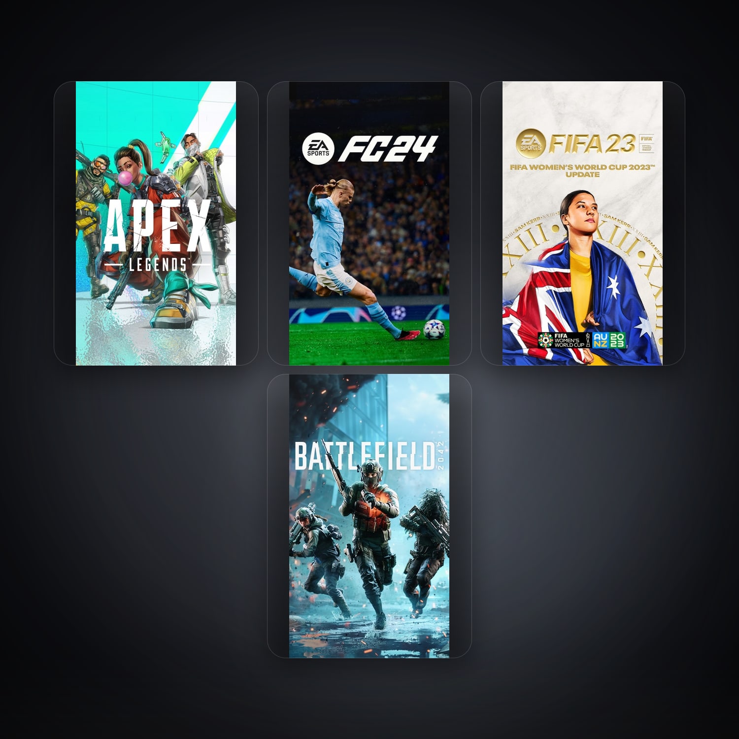 EA Apex Legends + Battlefield 3 — ES — 9 games — HabibiAccounts