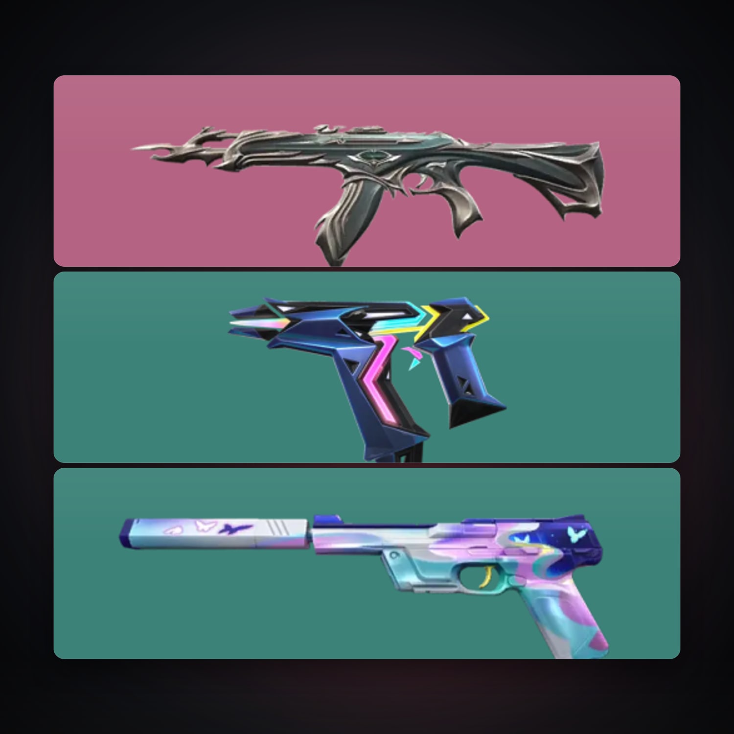 EU Silver 2 locker — 3 skins, lvl 42 — HabibiAccounts
