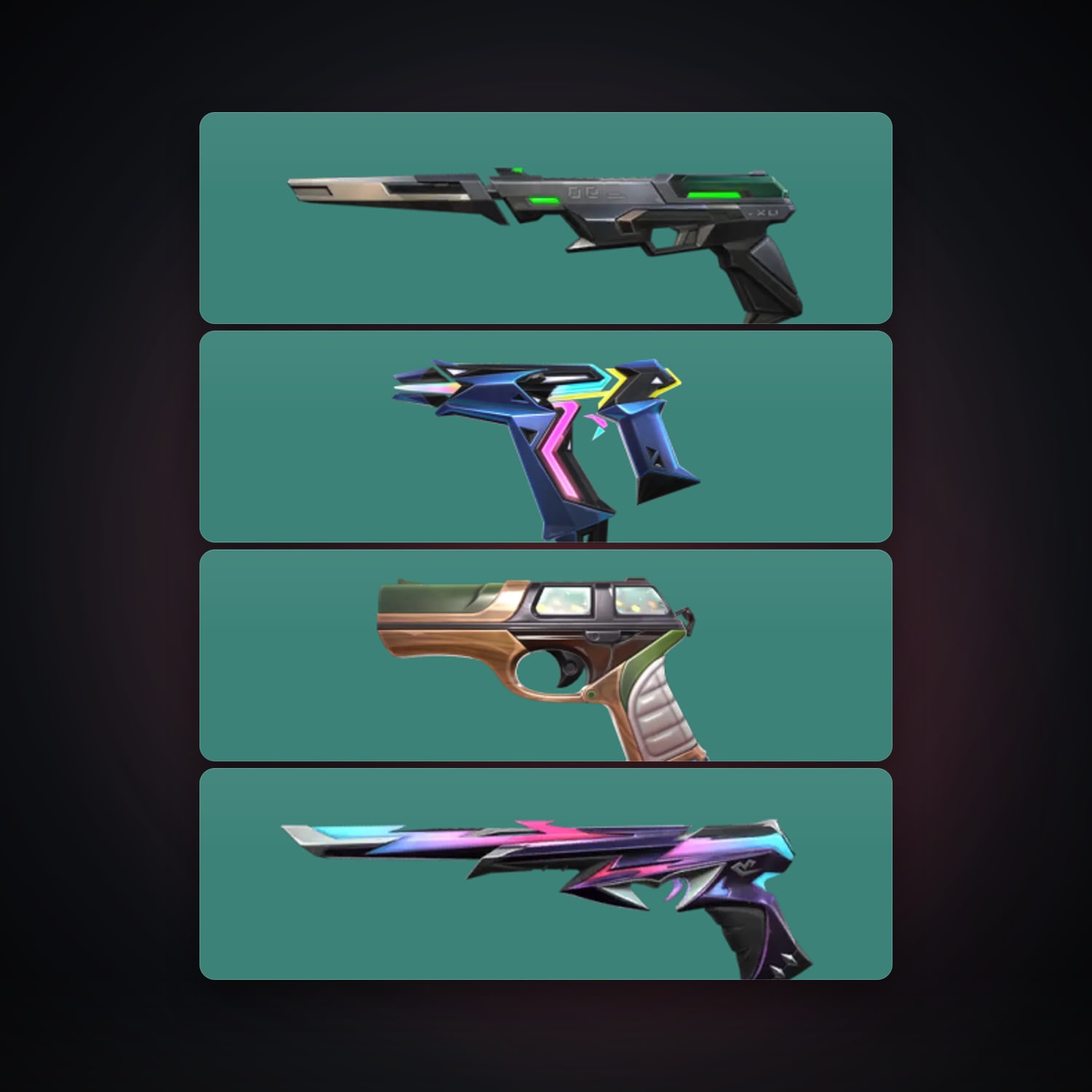 EU Silver 1 locker — 5 skins, lvl 133 — HabibiAccounts