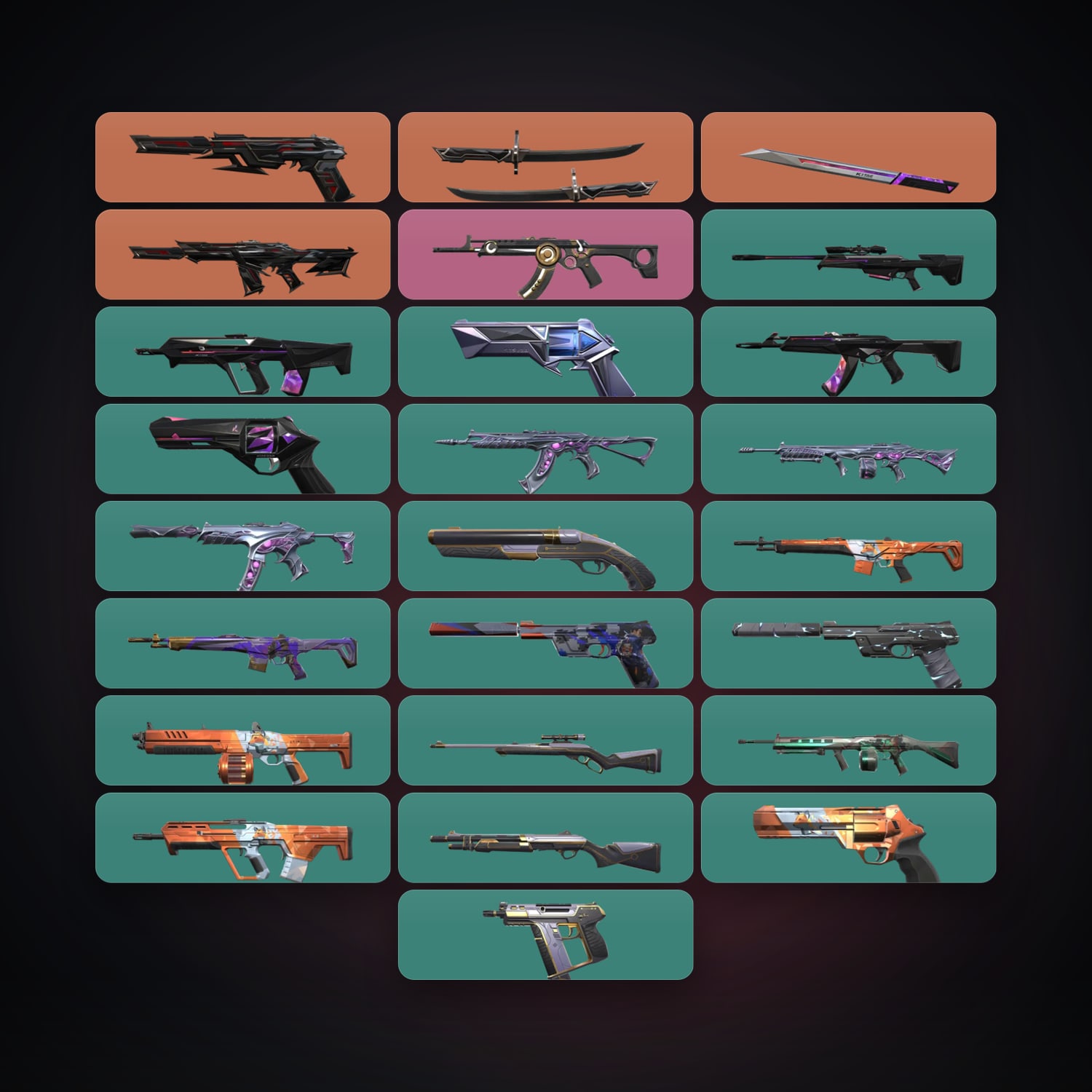 EU Silver 1 locker — 2 knives, 27 skins, lvl 92 — HabibiAccounts
