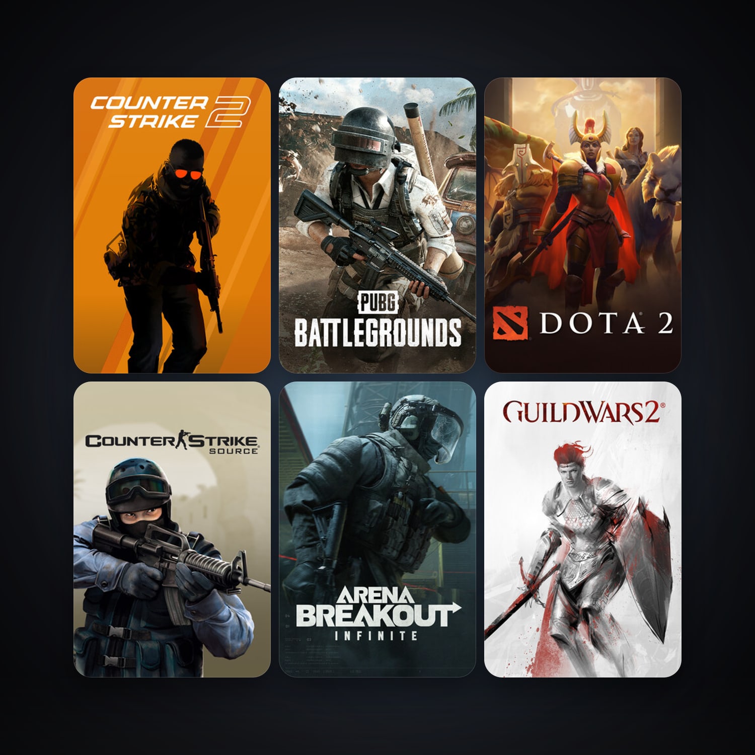 Counter-Strike: Source + Day of Defeat: Source, 9 games, Steam 10, clean — HabibiAccounts