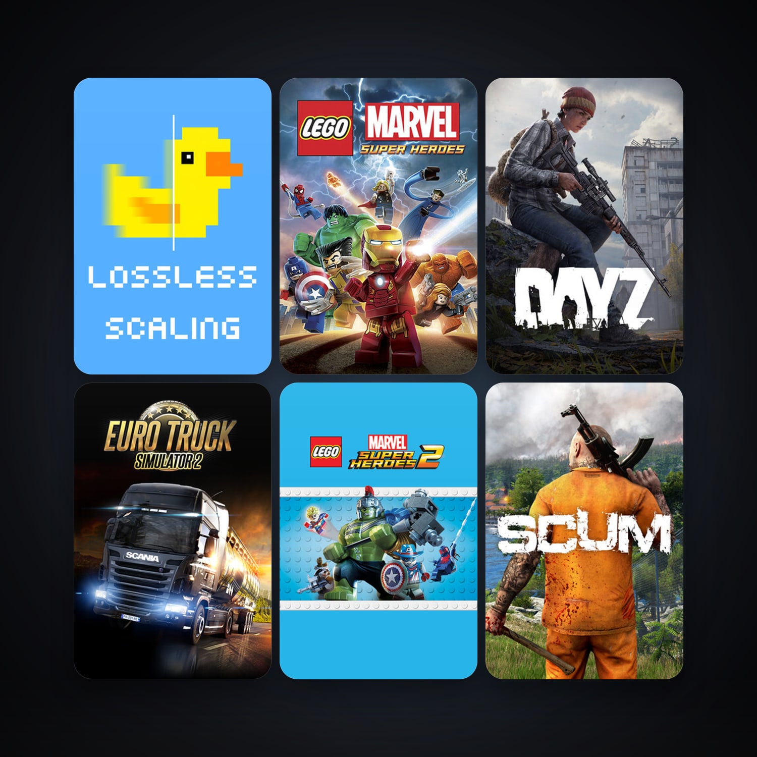 DayZ + Euro Truck Simulator 2, 35 games, clean — HabibiAccounts