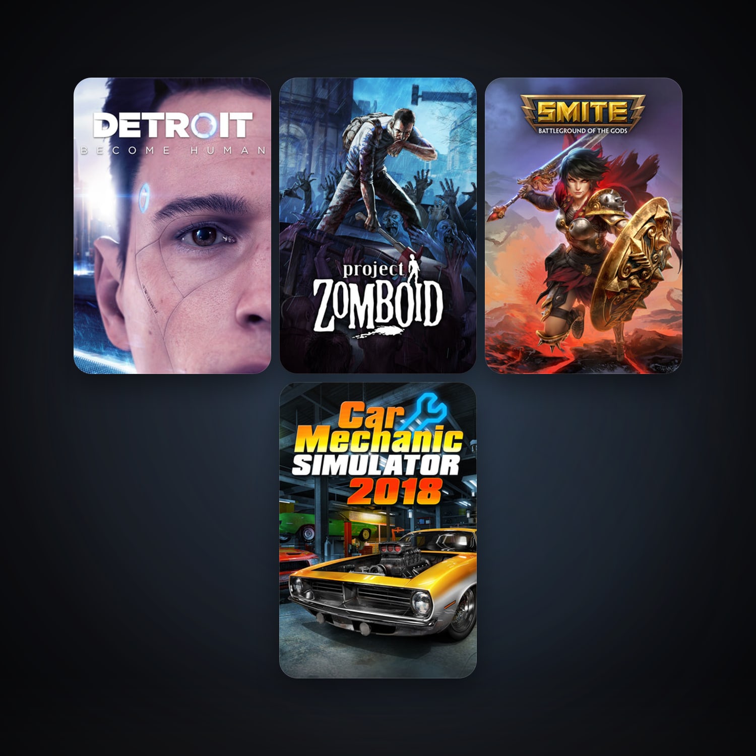 Project Zomboid + SMITE, 6 games, clean — HabibiAccounts