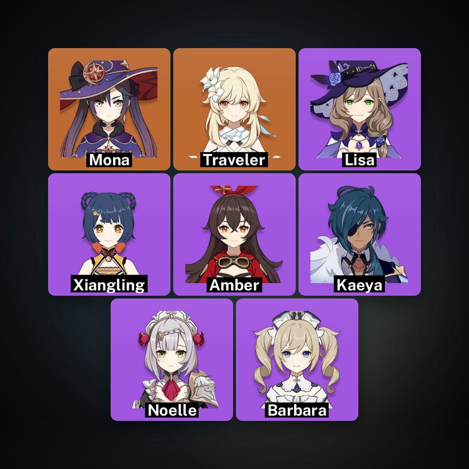 Genshin Impact | AR 10 | 8 Chars | 1× 5★ — Genshin / miHoYo Account — HabibiAccounts