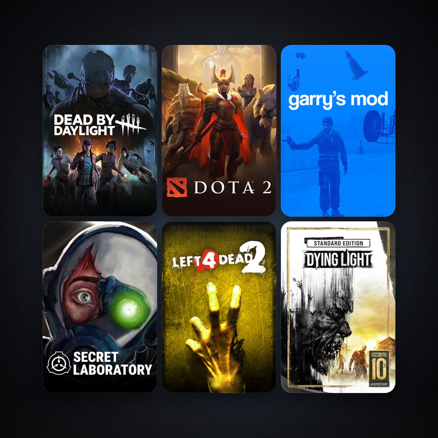 Left 4 Dead 2 + Dota 2, 84 games, Steam 11, clean — HabibiAccounts