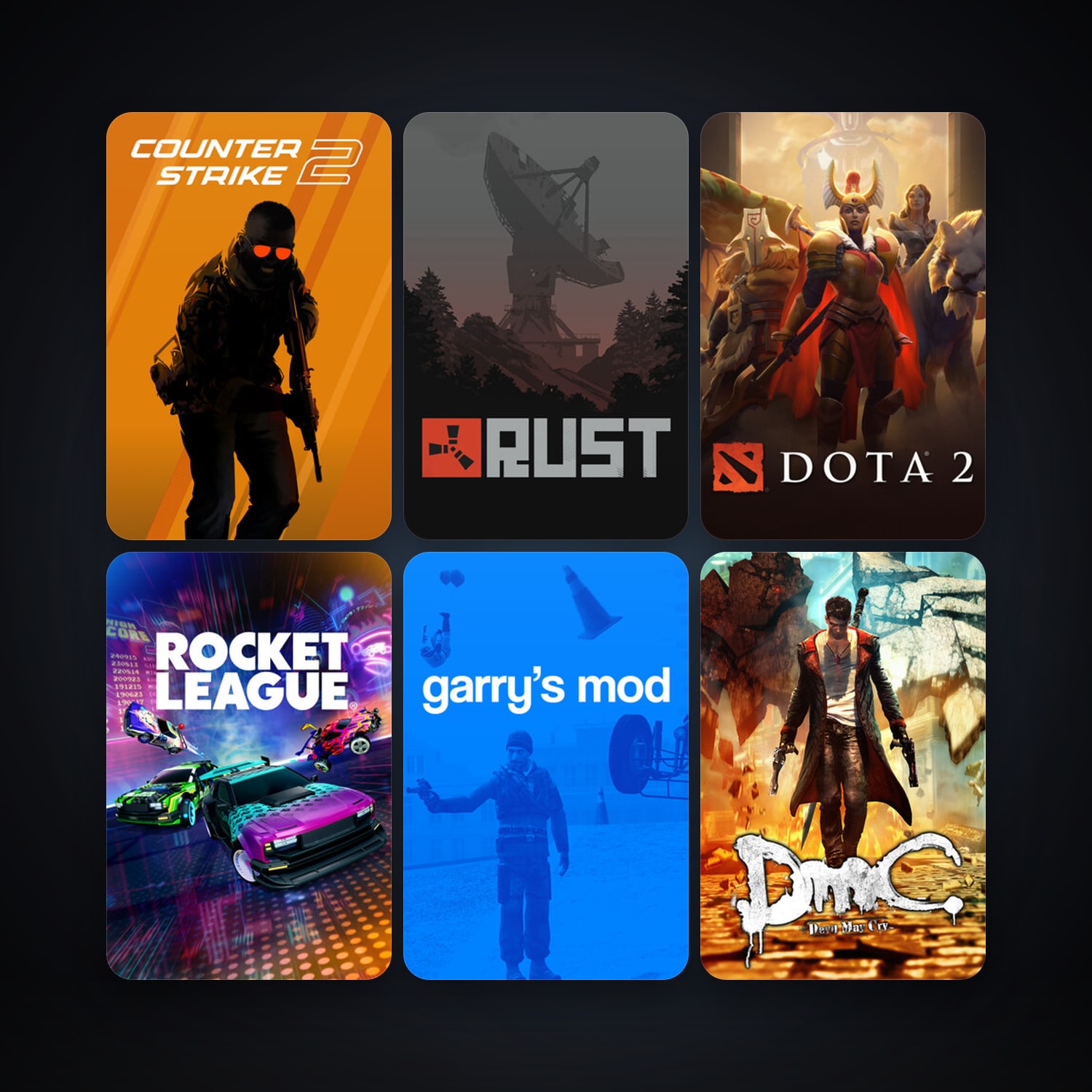 Dota 2 + CS2 Prime, 60 games, Steam 10, clean · 261243028 — HabibiAccounts