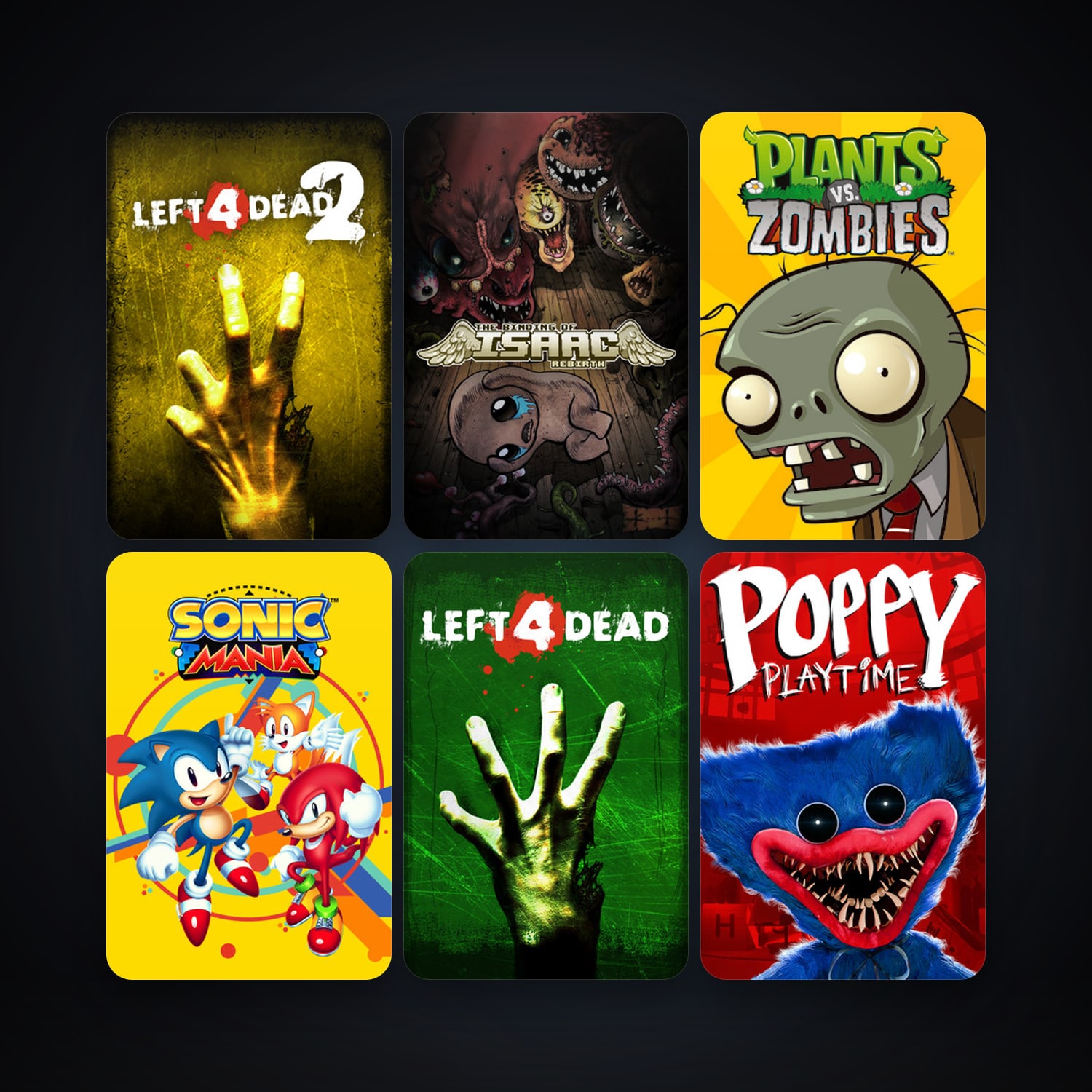 Left 4 Dead + Left 4 Dead 2, 10 games, clean — HabibiAccounts
