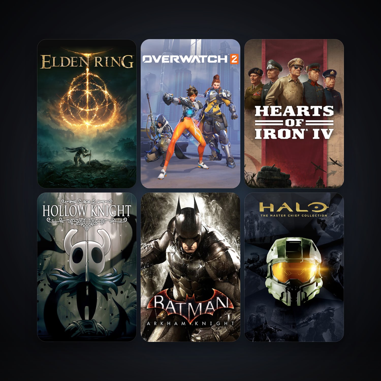 Batman: Arkham Knight + Hollow Knight, 194 games, Steam 16, clean — HabibiAccounts