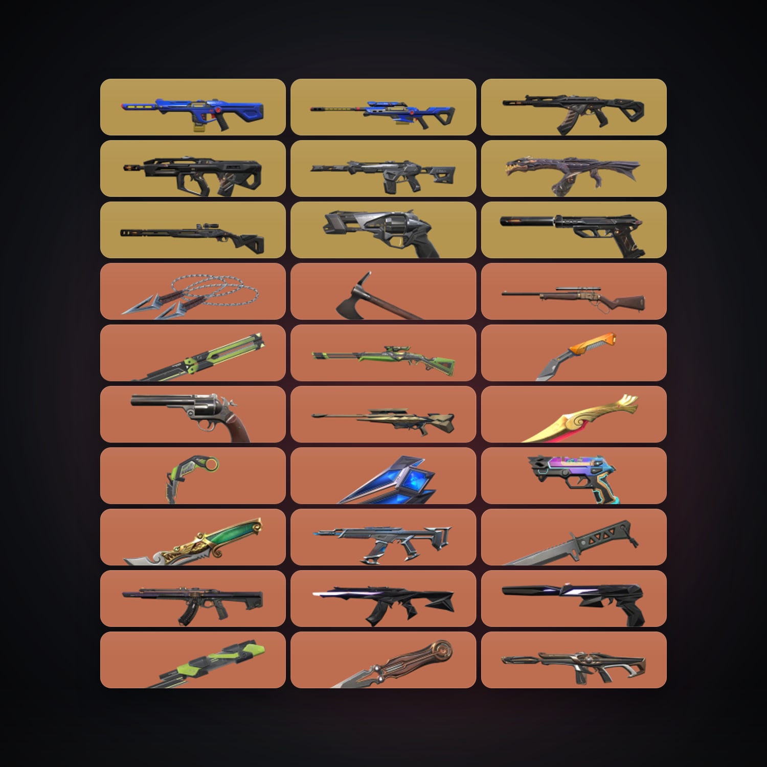 EU Plat 2 locker — 26 knives, 205 skins, lvl 229 — HabibiAccounts