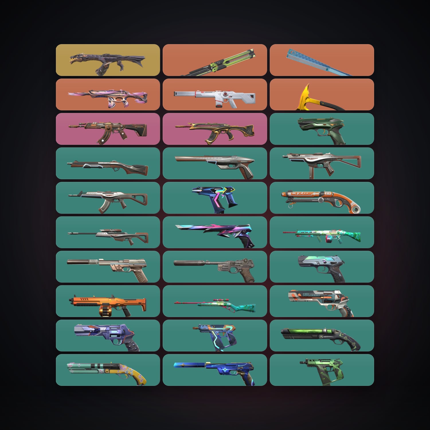 NA Plat 1 locker — 3 knives, 49 skins, lvl 314 — HabibiAccounts