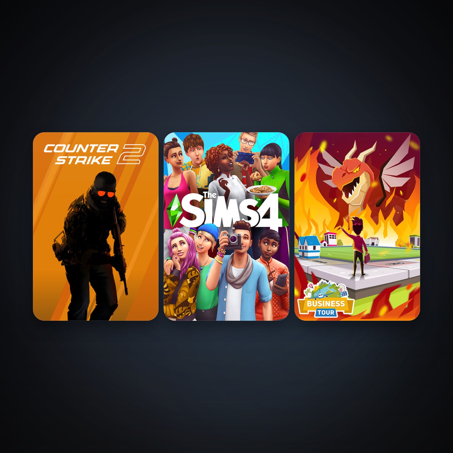 CS2 Prime + Business Tour - Board Game with Online Multiplayer, 4 games, clean — HabibiAccounts