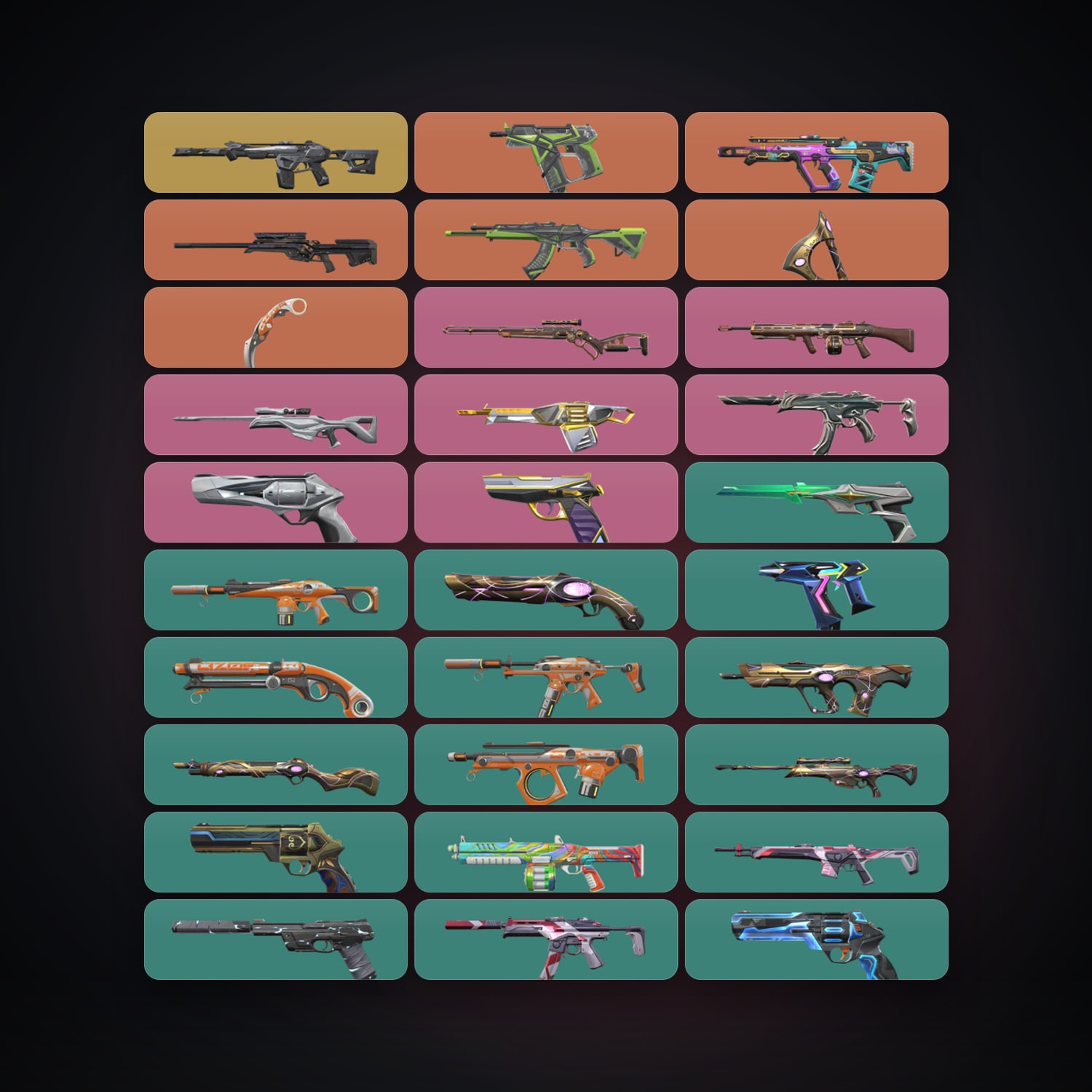 AP Plat 2 locker — 2 knives, 52 skins, lvl 244 — HabibiAccounts