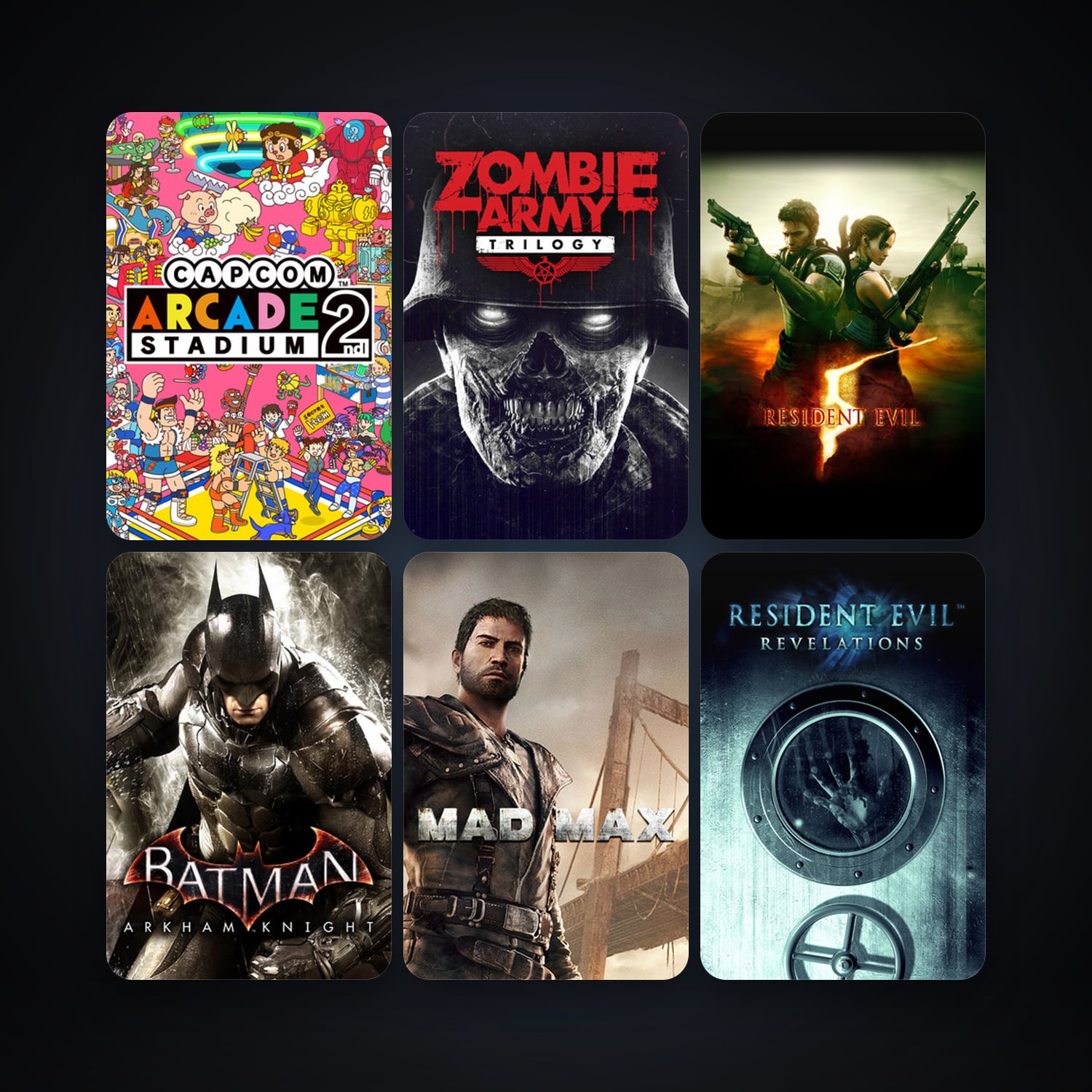 Resident Evil 5 + LEGO Star Wars - The Complete Saga, 81 games, Steam 10, clean — HabibiAccounts
