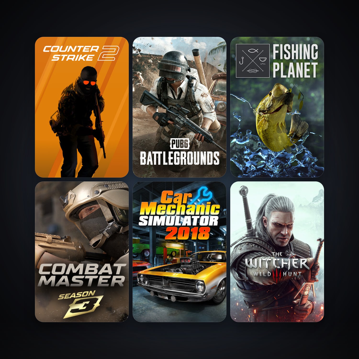 CS2 Prime + The Witcher 3: Wild Hunt, 24 games, clean — HabibiAccounts