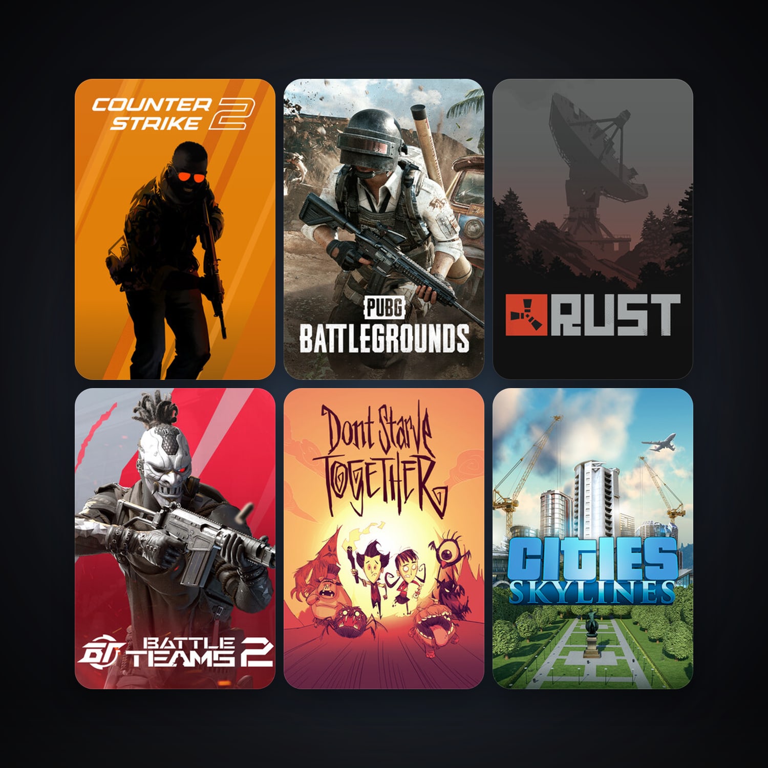 CS2 Prime + Rust, 13 games, clean — HabibiAccounts