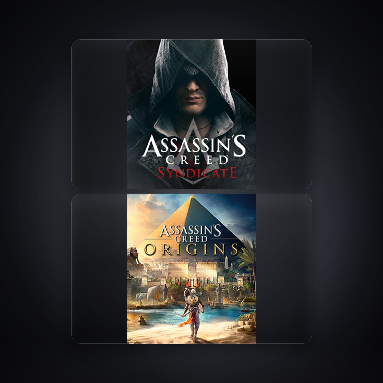 Ubisoft Assassin's Creed Syndicate + Assassin's Creed Origins — GB — HabibiAccounts
