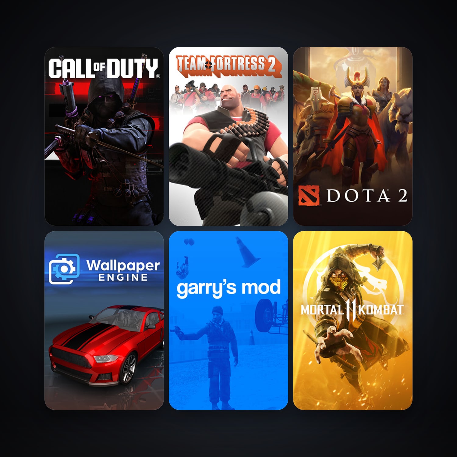 Half-Life + Half-Life 2, 74 games, clean — HabibiAccounts