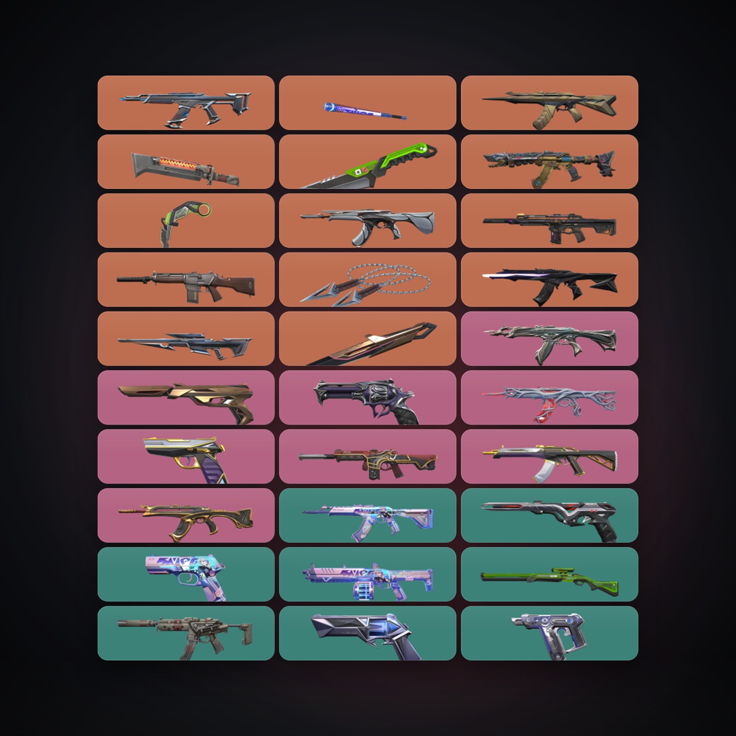 EU Plat 2 locker — 6 knives, 76 skins, lvl 222 — HabibiAccounts
