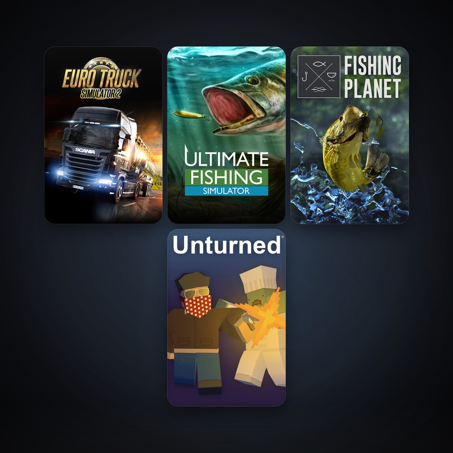 Free CS2 (No Prime) + Euro Truck Simulator 2, 10 games, clean — HabibiAccounts