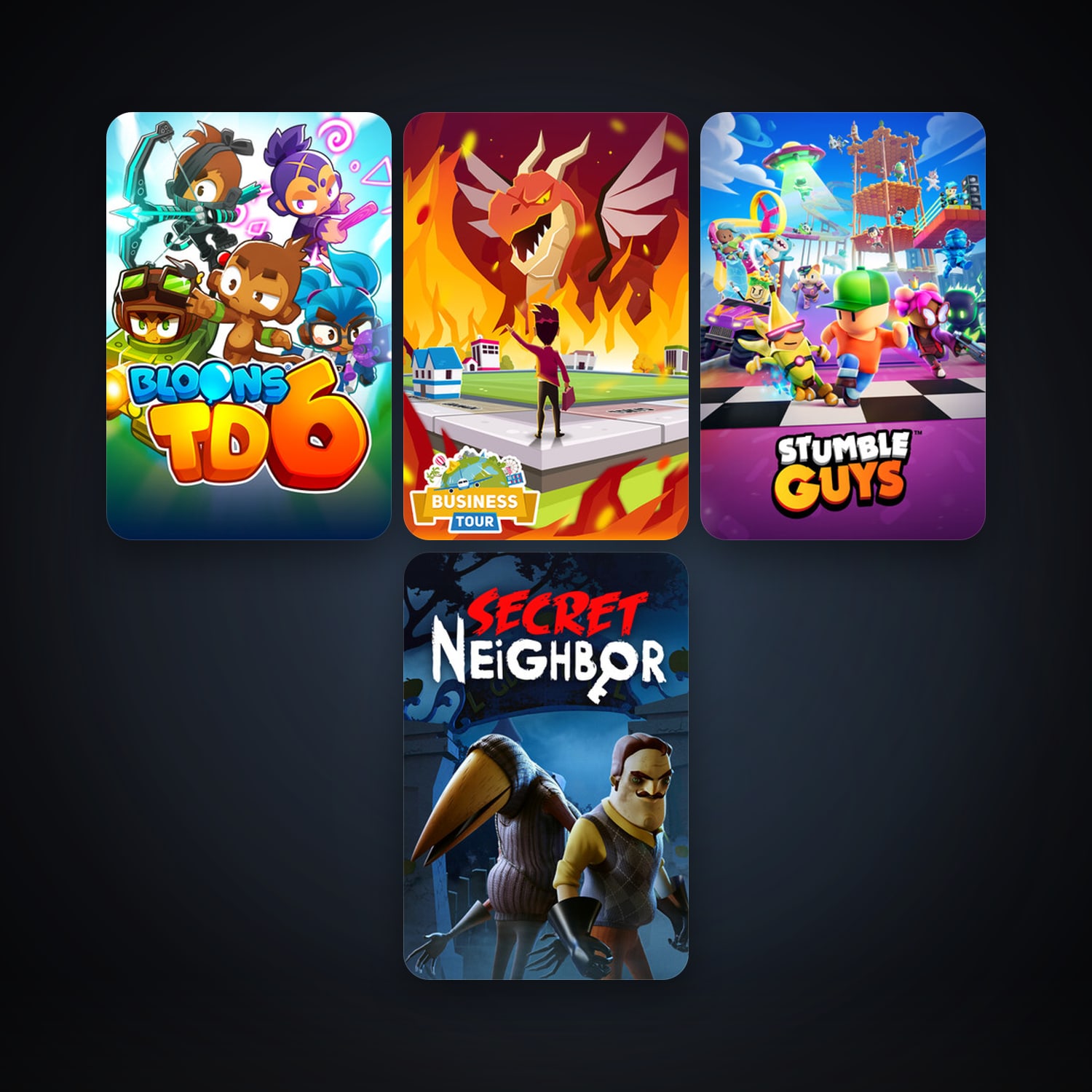 Business Tour - Board Game with Online Multiplayer + Secret Neighbor, 12 games, clean — HabibiAccounts