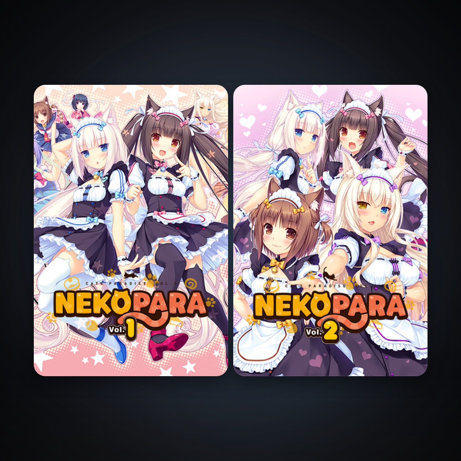NEKOPARA Vol. 1 + NEKOPARA Vol. 2, 6 games, clean — HabibiAccounts