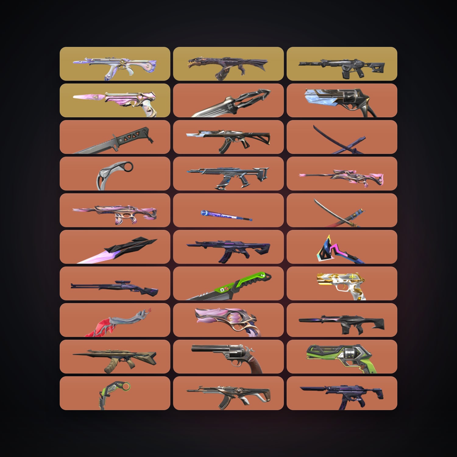 EU Diamond 2 locker — 20 knives, 187 skins, lvl 233 — HabibiAccounts