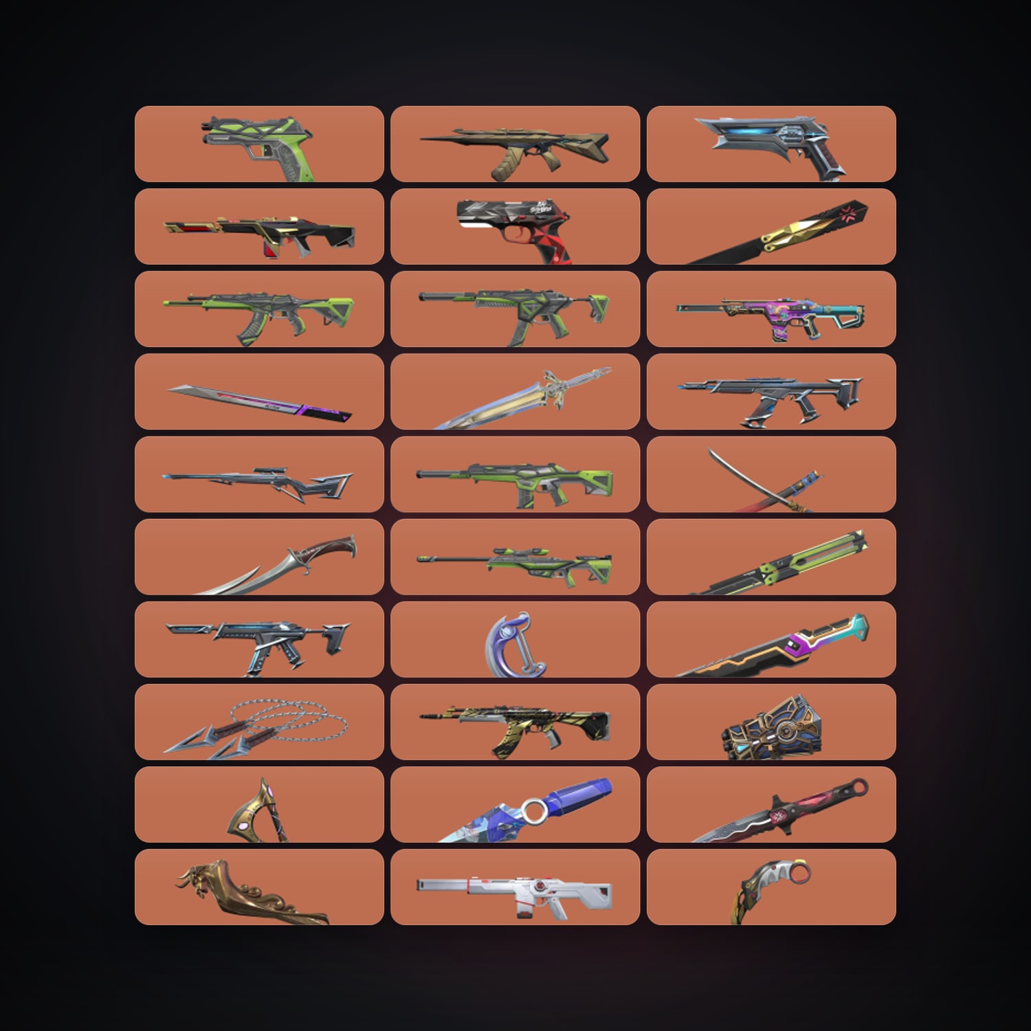 NA Silver 3 locker — 15 knives, 120 skins, lvl 326 — HabibiAccounts