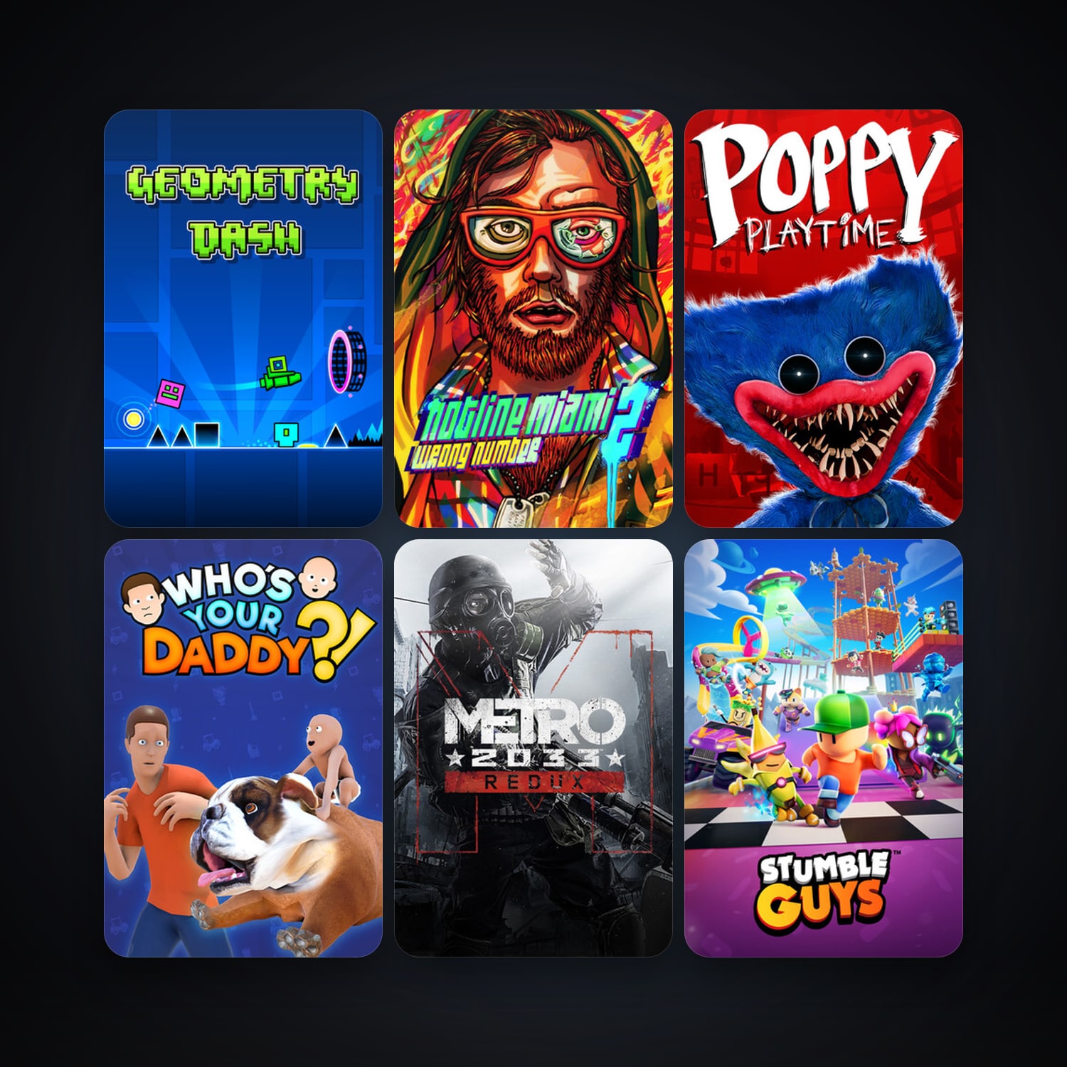Portal 2 + Hotline Miami 2: Wrong Number, 24 games, clean — HabibiAccounts