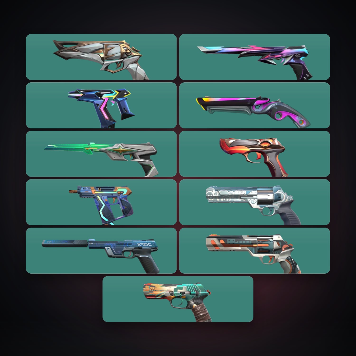 BR Ascendant 1 locker — 11 skins, lvl 177 — HabibiAccounts