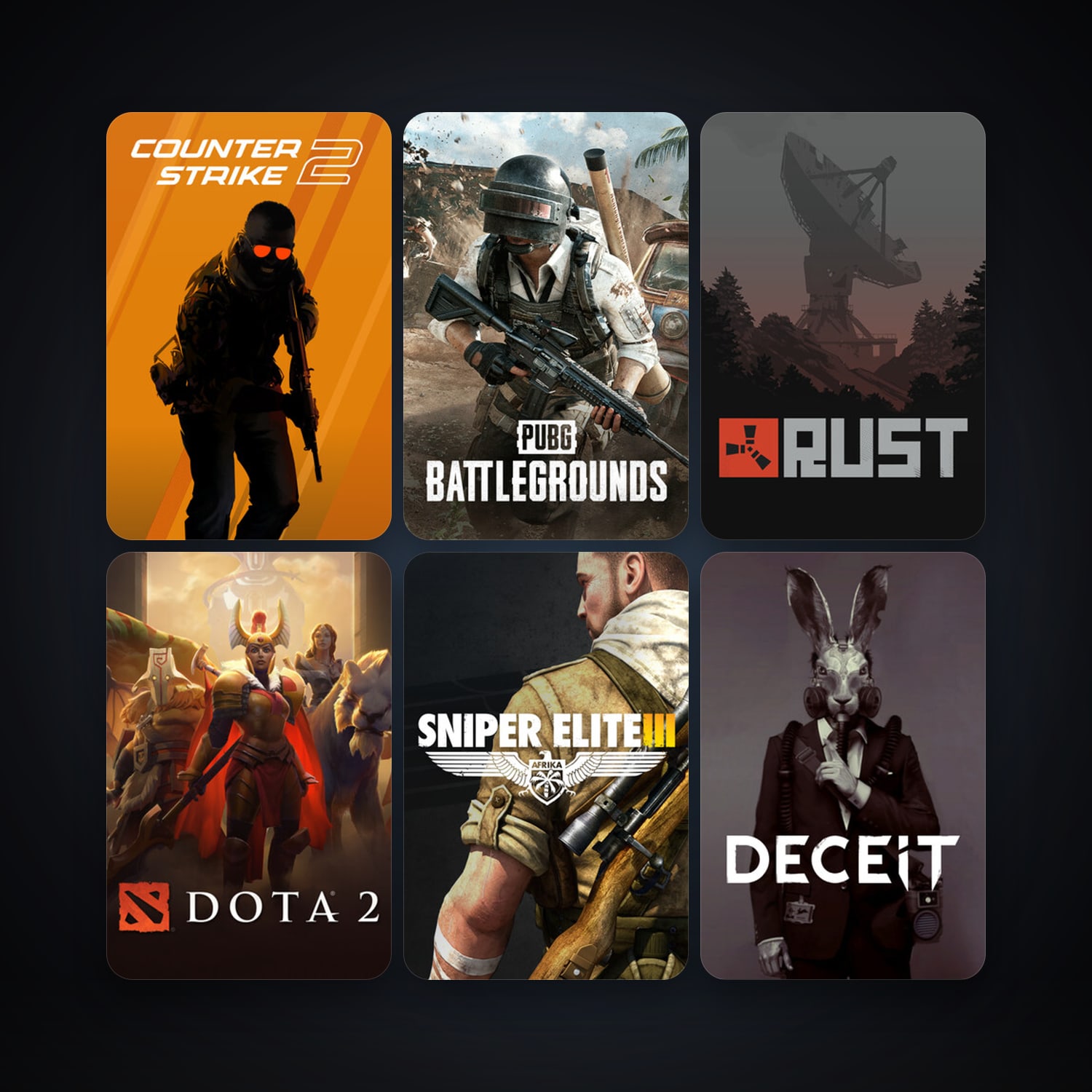 Dota 2 + CS2 Prime, 9 games, clean · 261264514 — HabibiAccounts