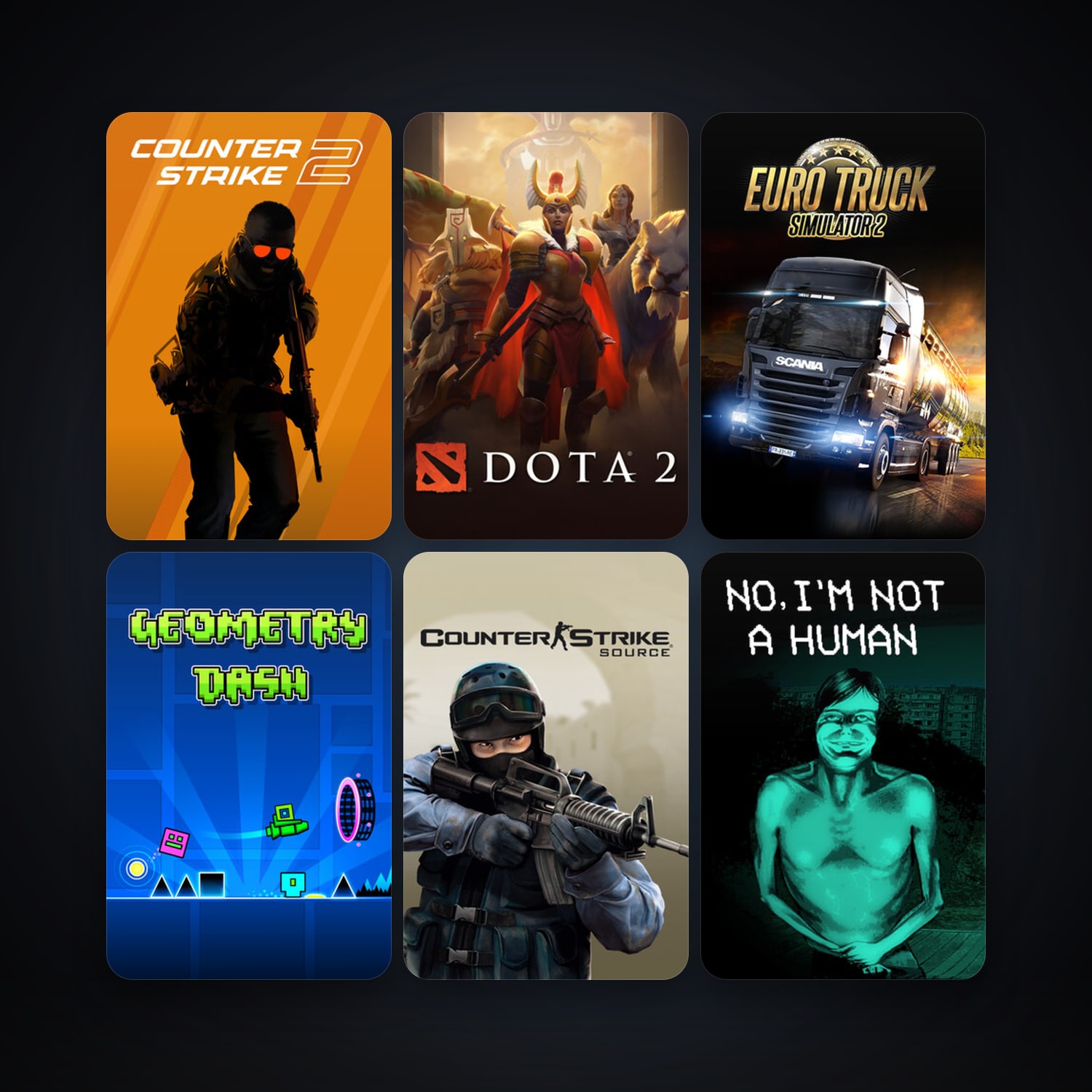 Counter-Strike: Source + Left 4 Dead 2, 28 games, clean — HabibiAccounts