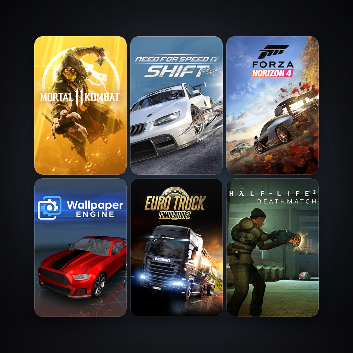 Half-Life 2: Deathmatch + Free CS2 (No Prime), 31 games, Steam 11, clean — HabibiAccounts