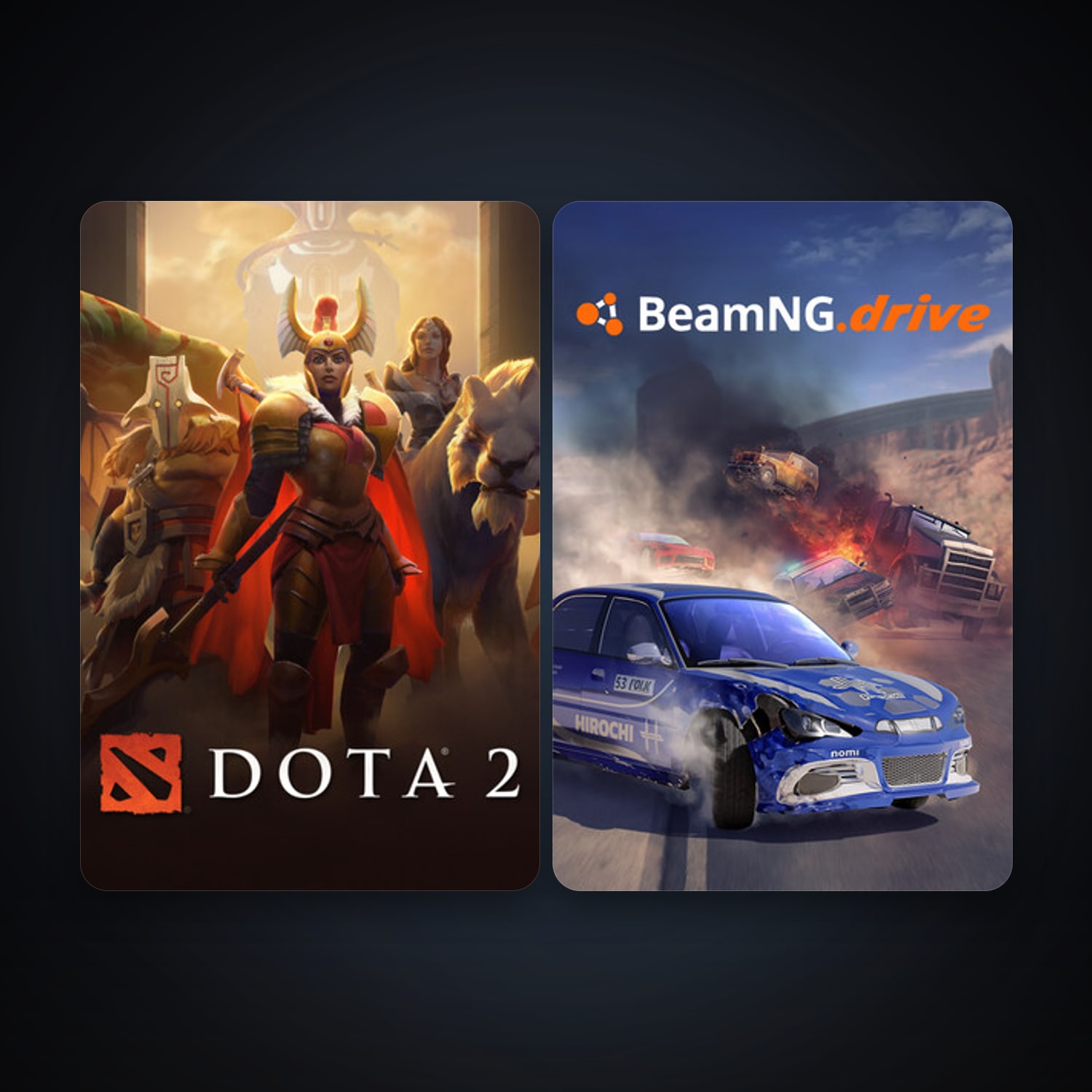 Dota 2 + Free CS2 (No Prime), 5 games, clean — HabibiAccounts