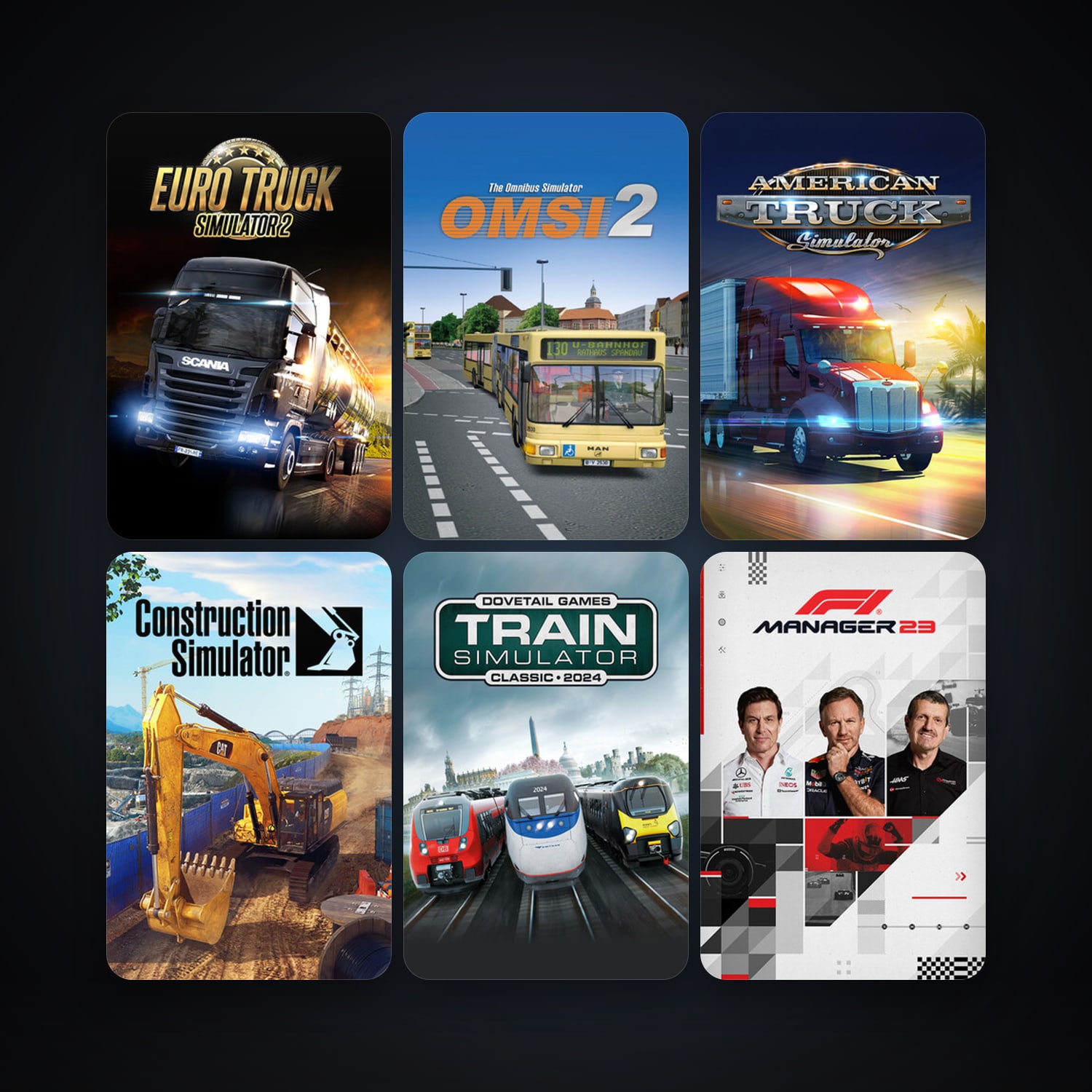 Train Simulator Classic + Dark Sector, 22 games, clean — HabibiAccounts