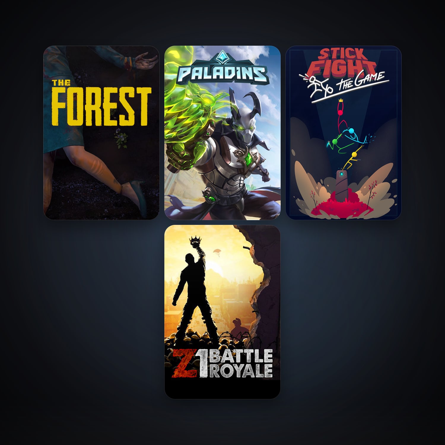 The Forest + Unturned, 16 games, clean — HabibiAccounts