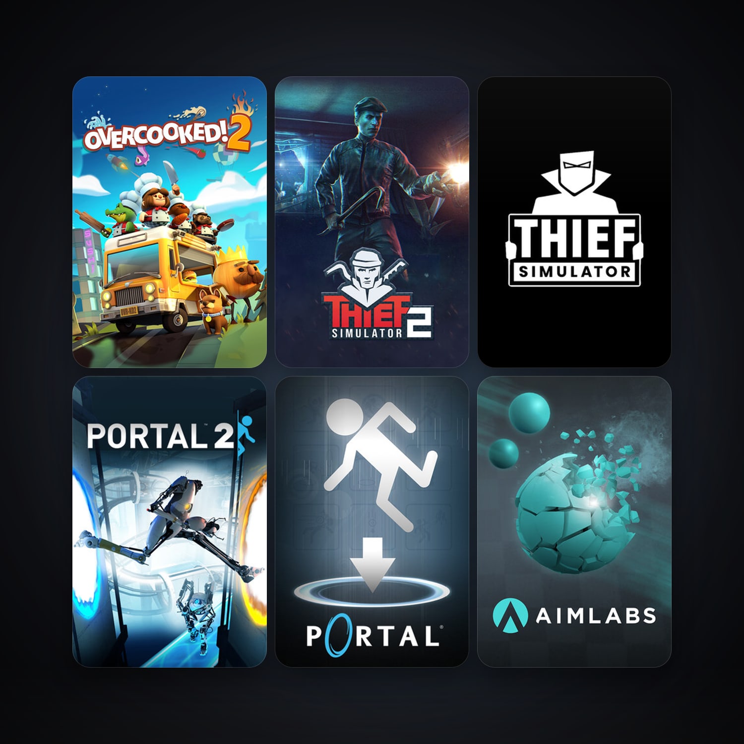 Portal + Portal 2, 8 games, clean — HabibiAccounts