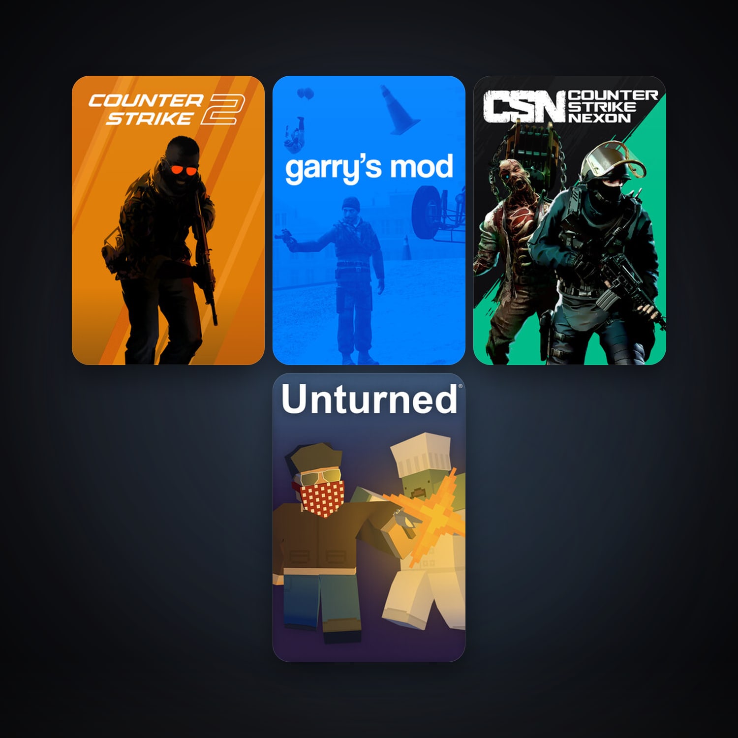 CS2 Prime + Garry's Mod, 6 games, clean — HabibiAccounts