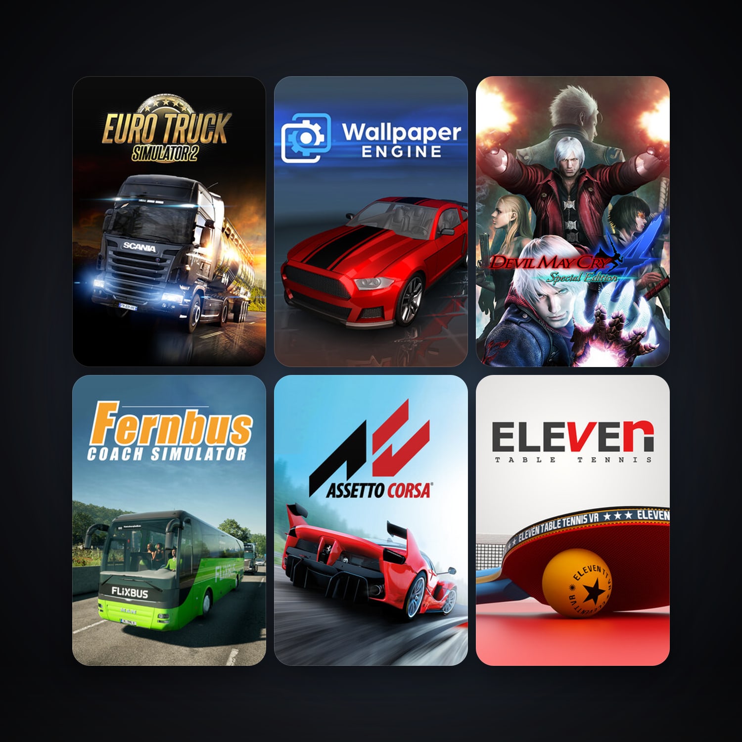 Free CS2 (No Prime) + Euro Truck Simulator 2, 27 games, clean — HabibiAccounts