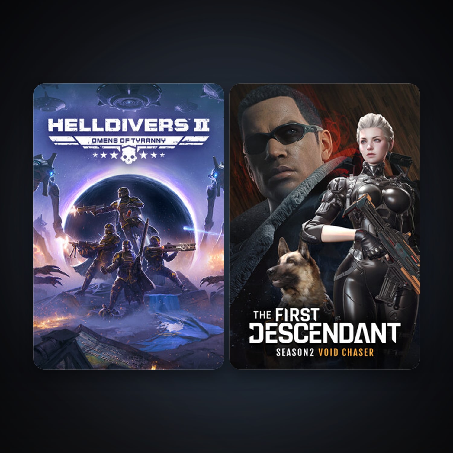 HELLDIVERS 2 + The First Descendant, 2 games, clean — HabibiAccounts