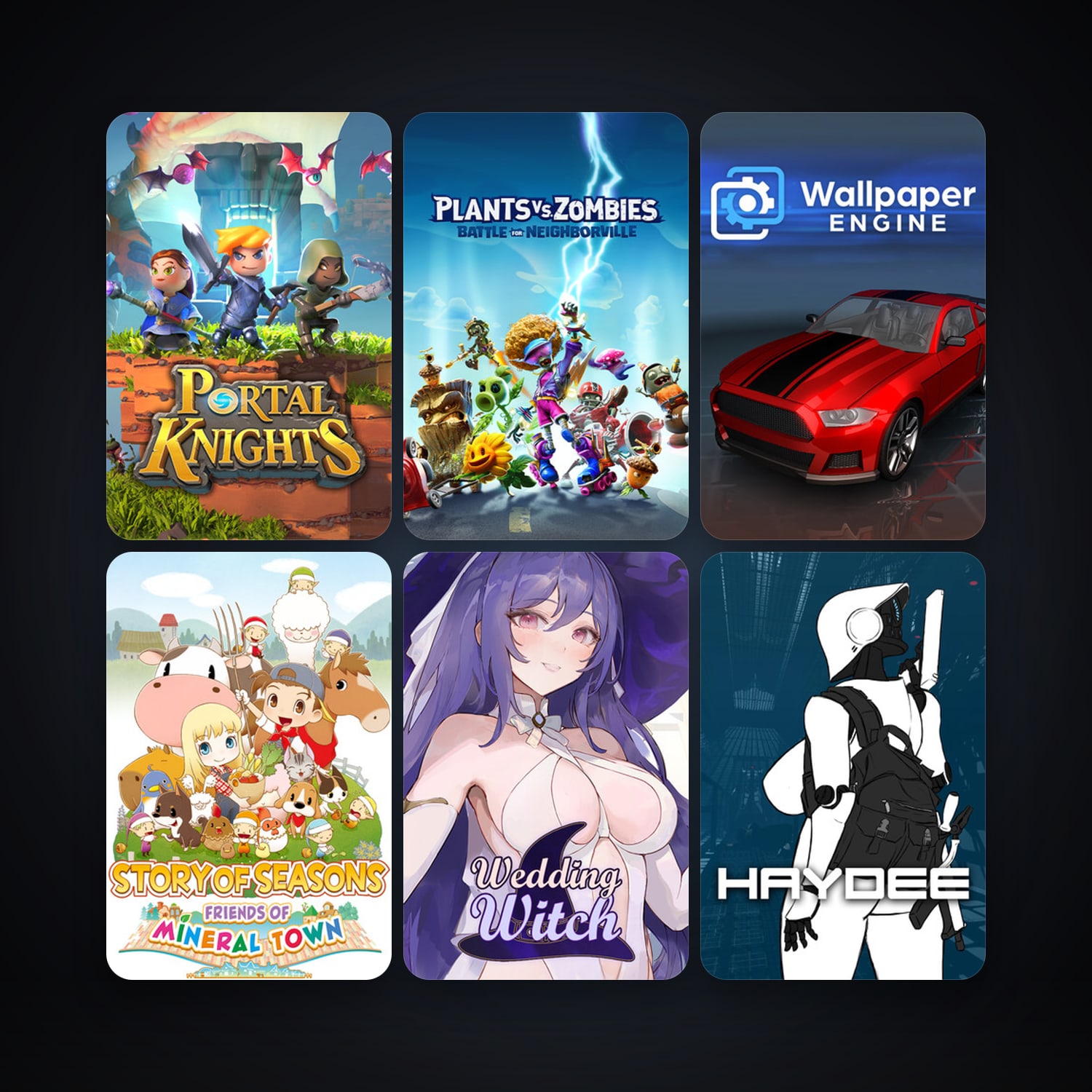 The Binding of Isaac: Rebirth + Portal Knights, 114 games, clean — HabibiAccounts