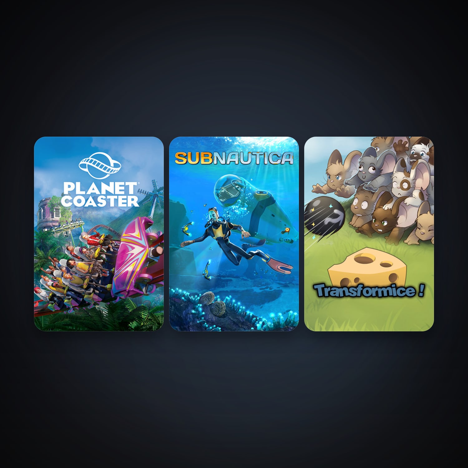 Subnautica + Transformice, 5 games, clean — HabibiAccounts