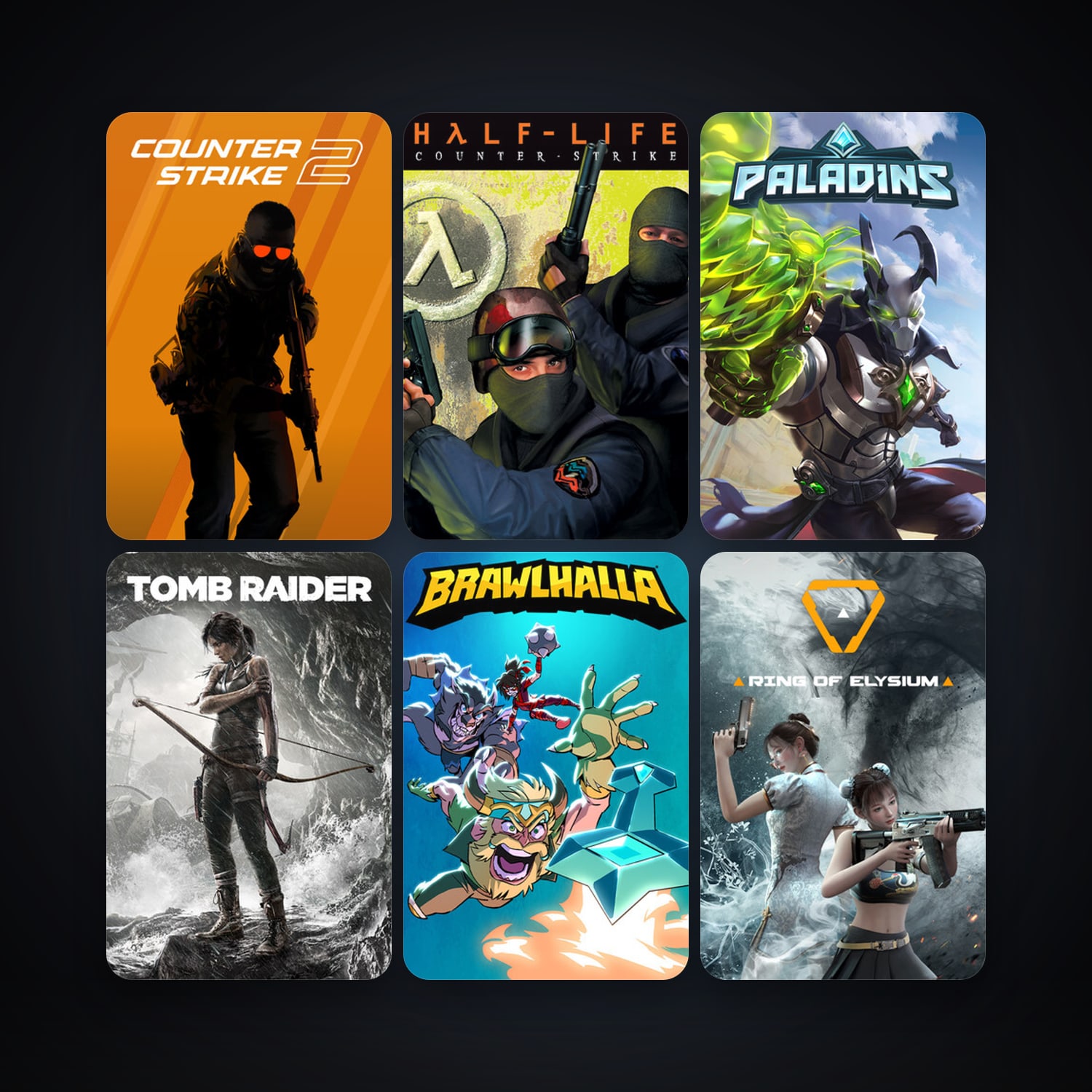 Counter-Strike + Left 4 Dead 2, 17 games, clean — HabibiAccounts