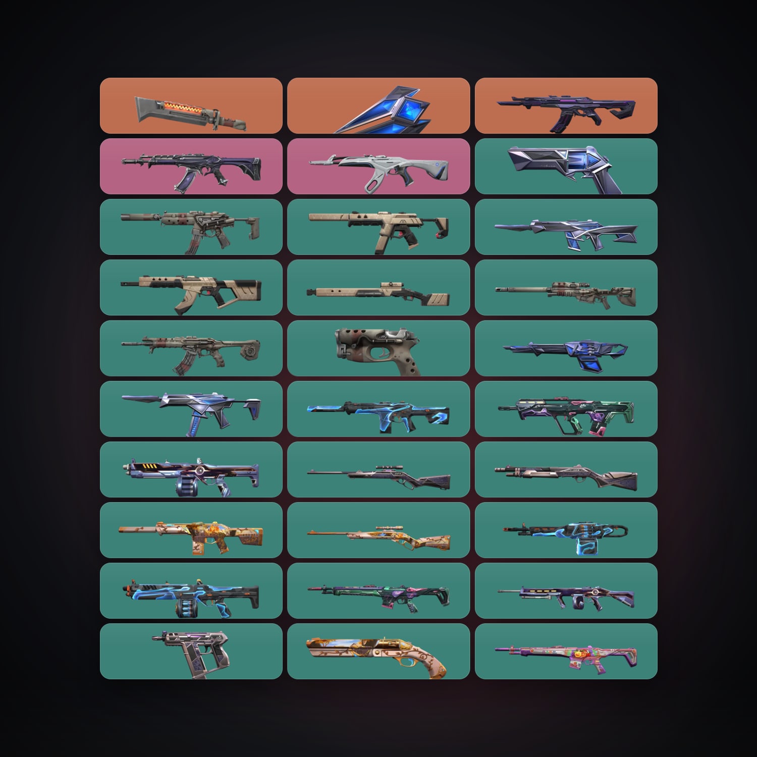 NA locker — 2 knives, 40 skins, lvl 69 — HabibiAccounts