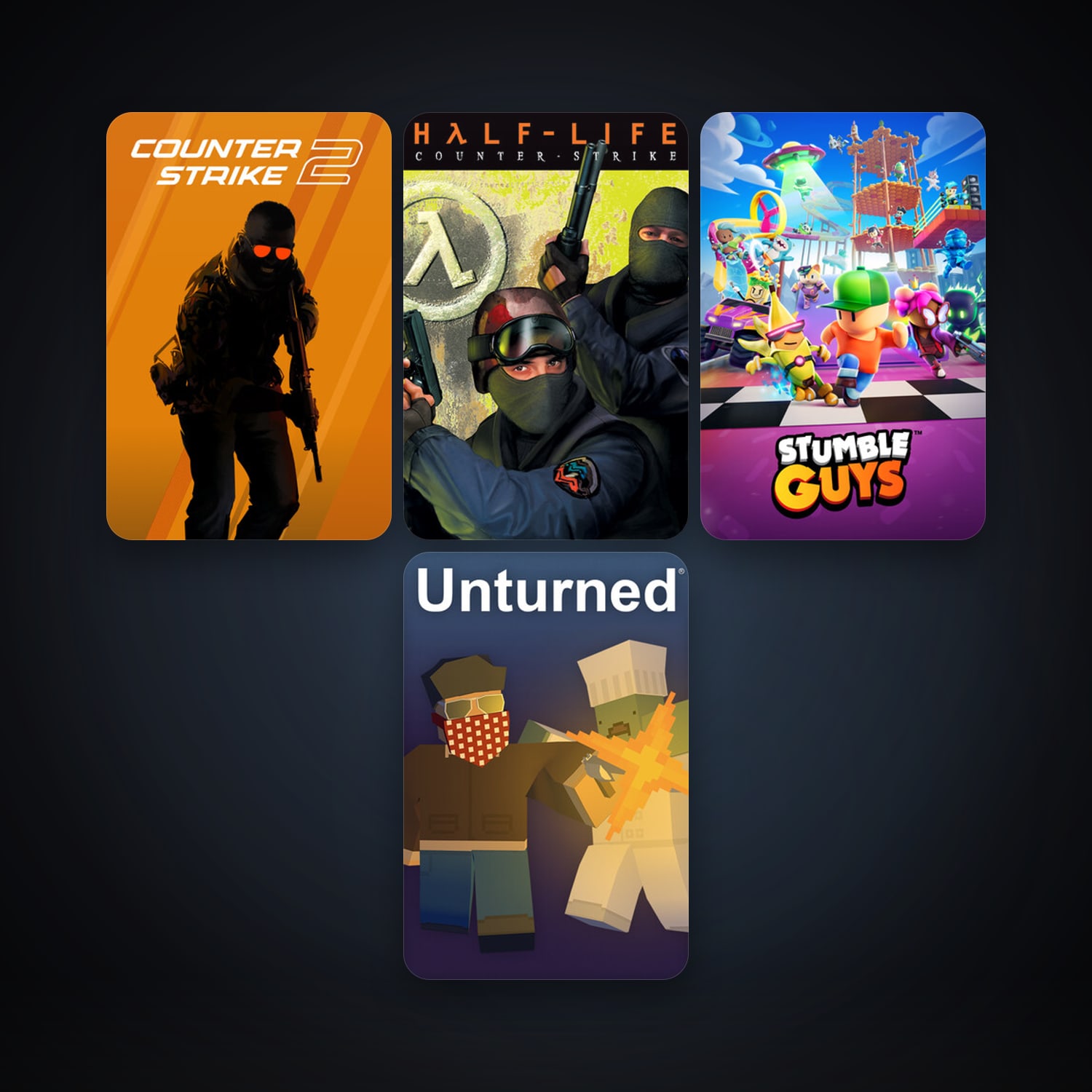 Counter-Strike + CS2 Prime, 8 games, clean — HabibiAccounts