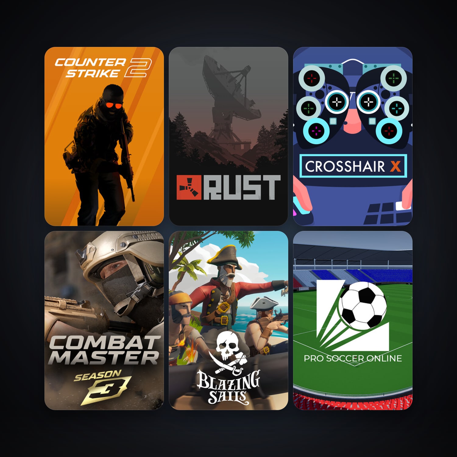 CS2 Prime + Rust, 11 games, Steam 10, clean — HabibiAccounts