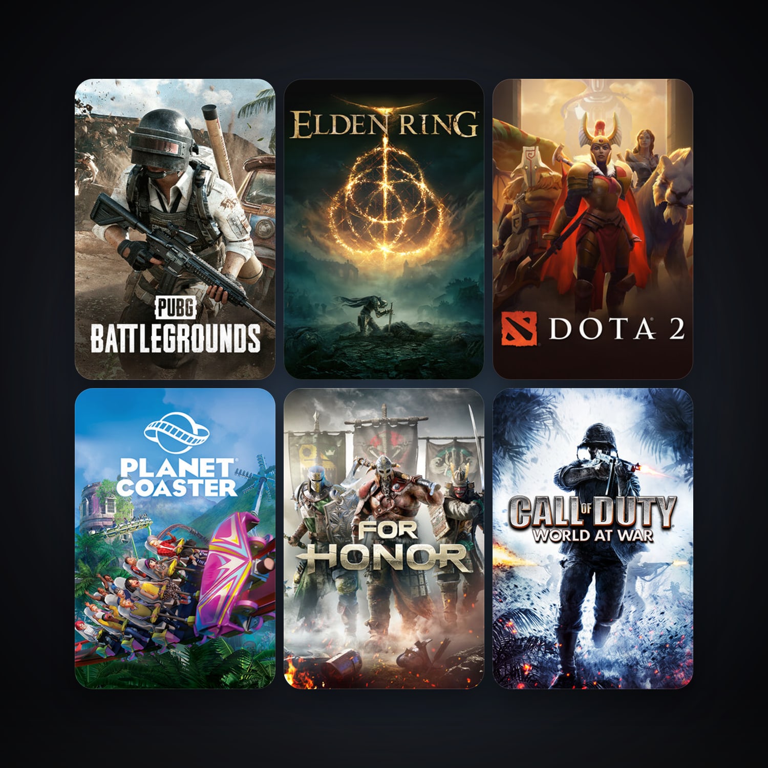 Dota 2 + Call of Duty: World at War, 42 games, Steam 10, clean — HabibiAccounts